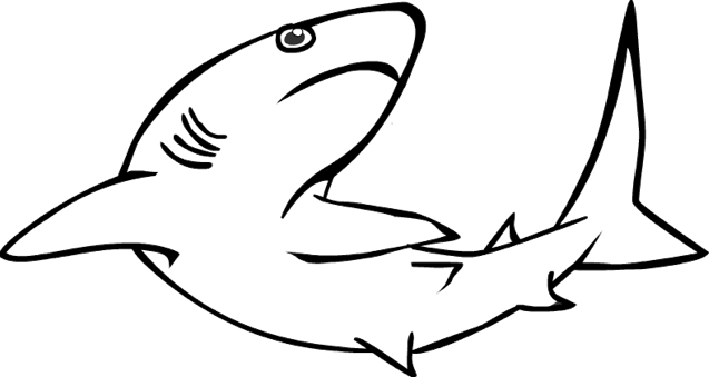 Раскраска: акула (Животные) #14886 - Бесплатные раскраски для печати