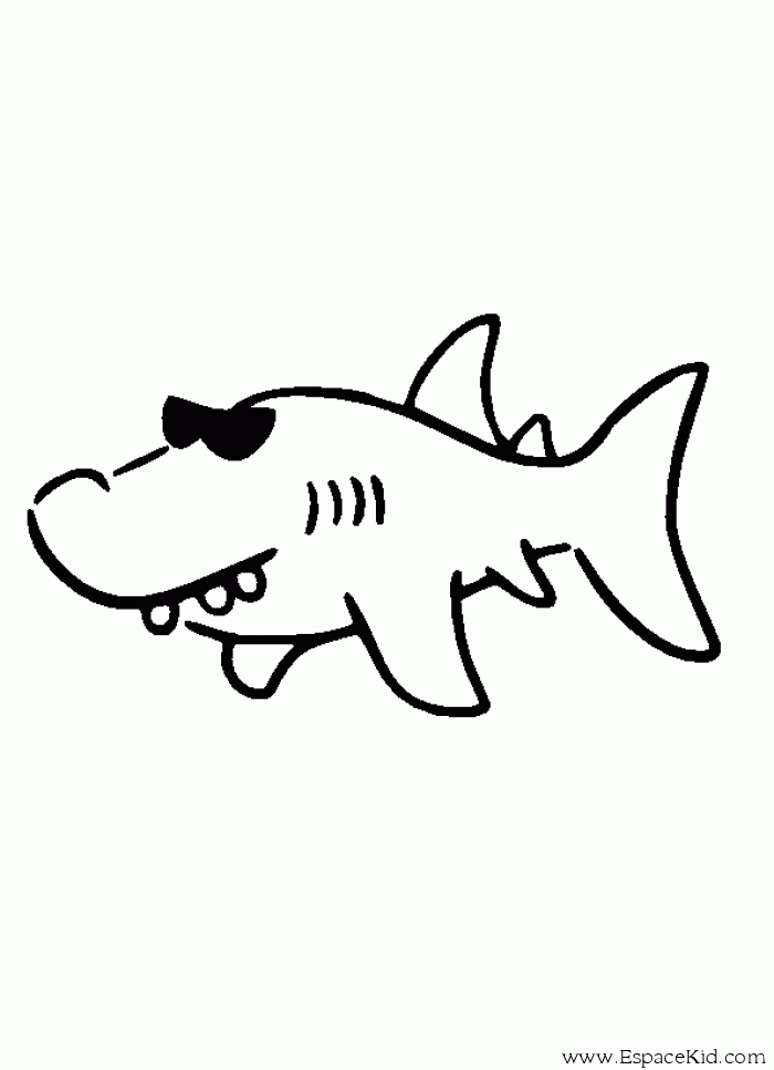 Раскраска: акула (Животные) #14889 - Бесплатные раскраски для печати