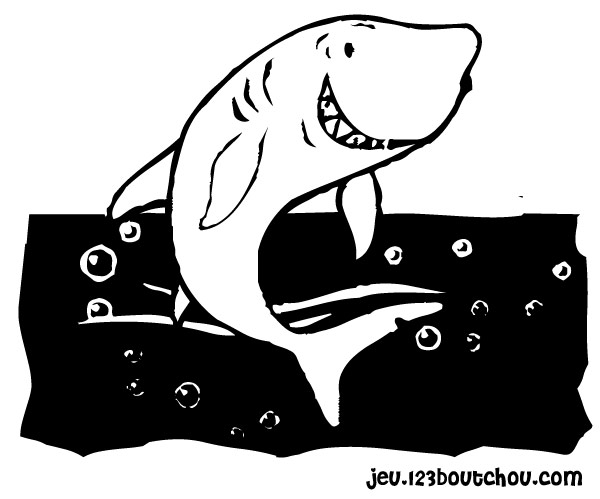 Раскраска: акула (Животные) #14933 - Бесплатные раскраски для печати