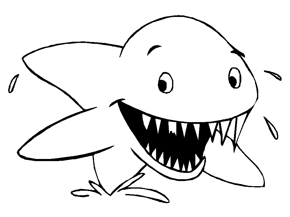 Раскраска: акула (Животные) #14946 - Бесплатные раскраски для печати