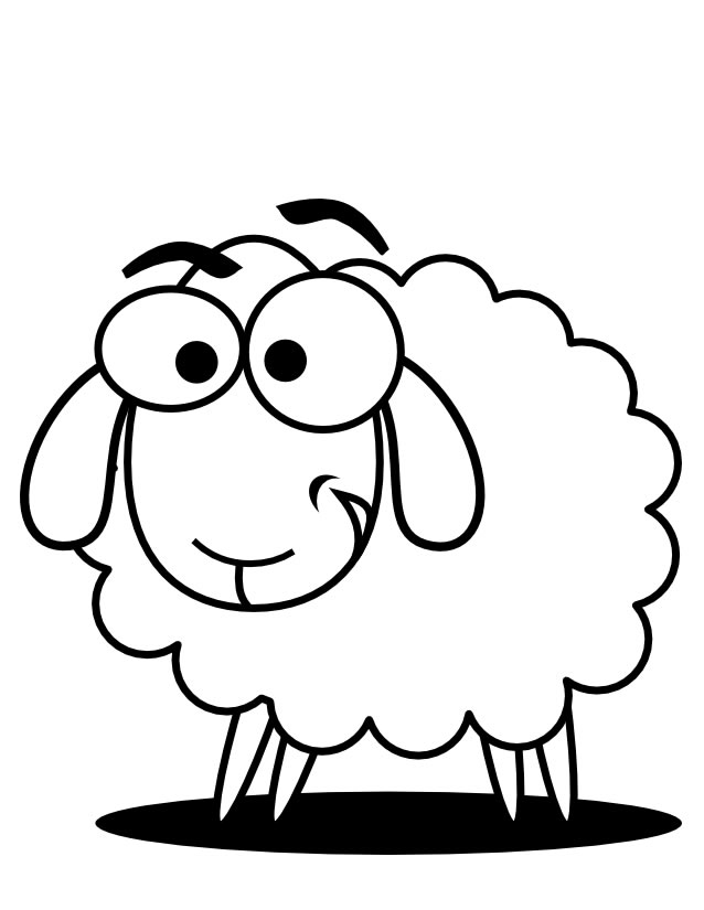 Раскраска: овца (Животные) #11400 - Бесплатные раскраски для печати