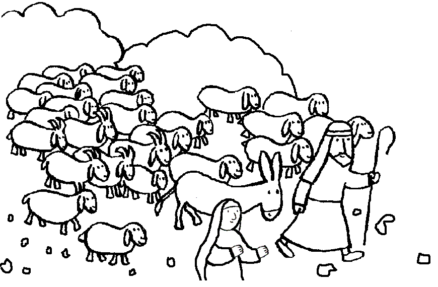 Раскраска: овца (Животные) #11490 - Бесплатные раскраски для печати