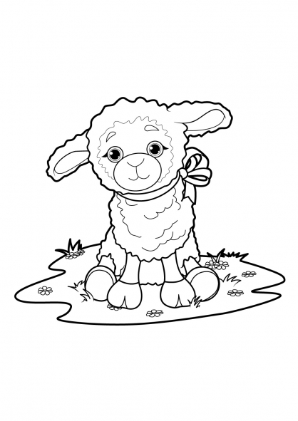 Раскраска: овца (Животные) #11494 - Бесплатные раскраски для печати