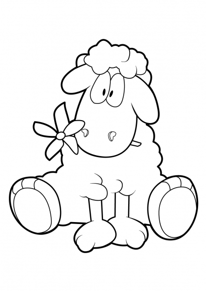 Раскраска: овца (Животные) #11520 - Бесплатные раскраски для печати