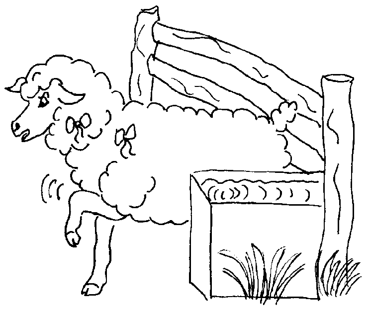 Раскраска: овца (Животные) #11577 - Бесплатные раскраски для печати
