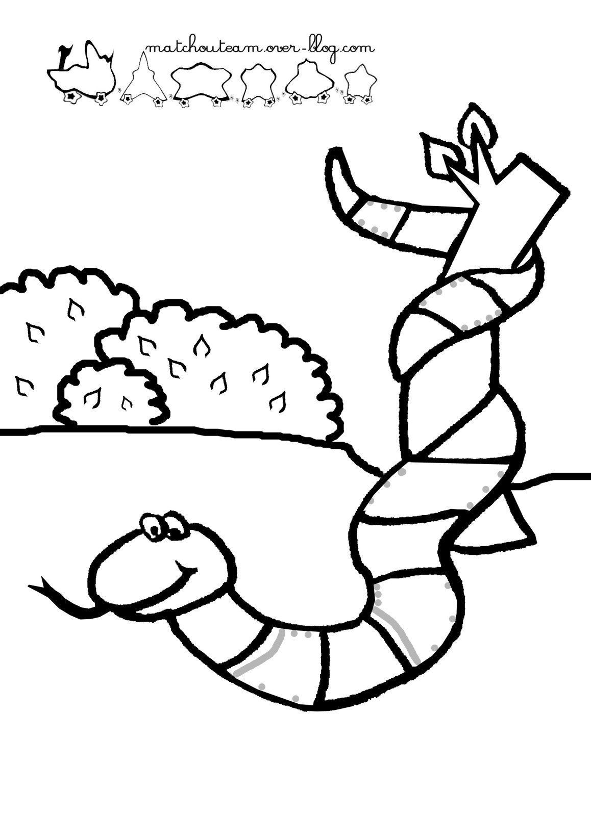 Раскраска: змея (Животные) #14396 - Бесплатные раскраски для печати