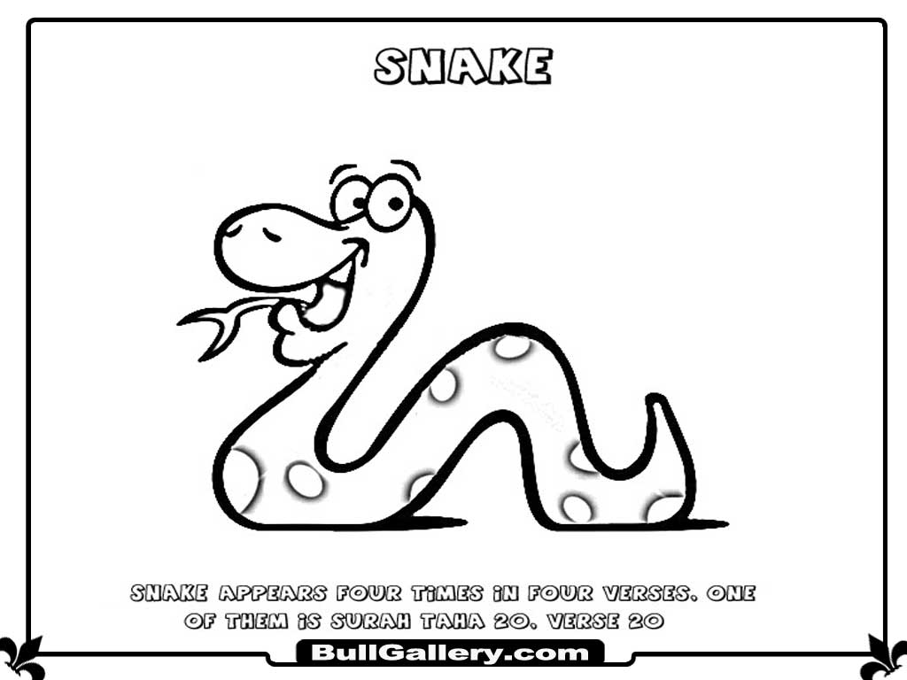 Раскраска: змея (Животные) #14422 - Бесплатные раскраски для печати