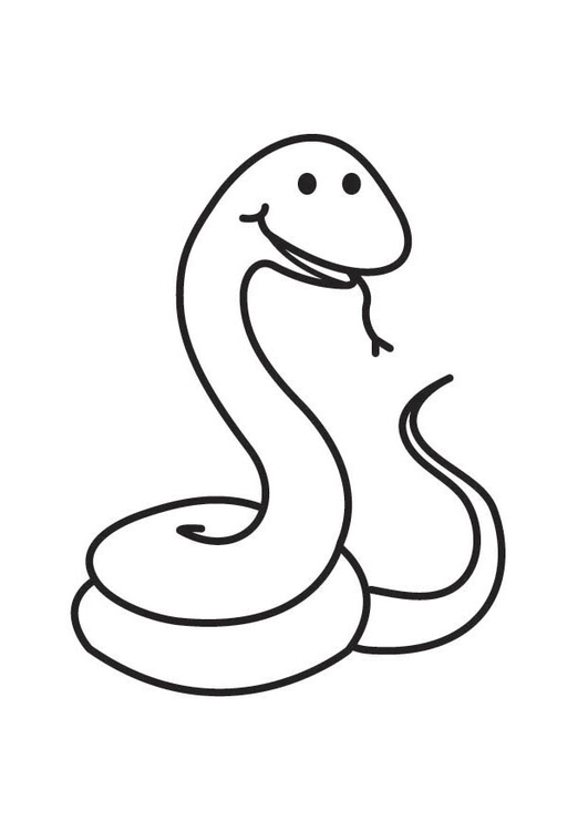 Раскраска: змея (Животные) #14440 - Бесплатные раскраски для печати