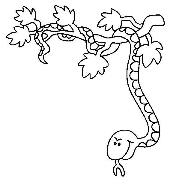 Раскраска: змея (Животные) #14466 - Бесплатные раскраски для печати