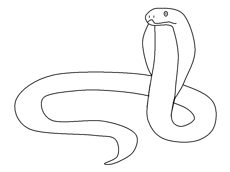 Раскраска: змея (Животные) #14475 - Бесплатные раскраски для печати