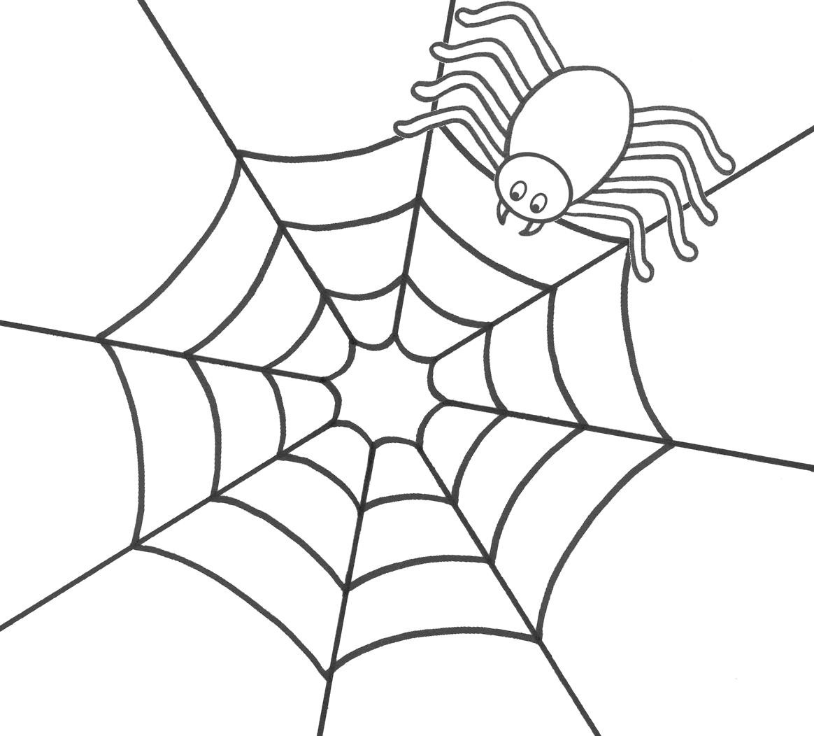 Раскраска: паук (Животные) #578 - Бесплатные раскраски для печати