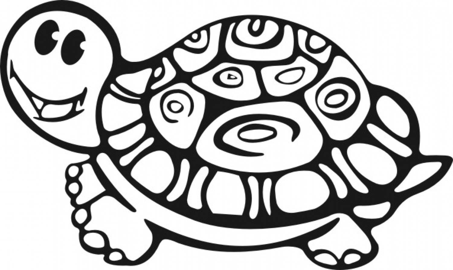Раскраска: черепаха (Животные) #13446 - Бесплатные раскраски для печати
