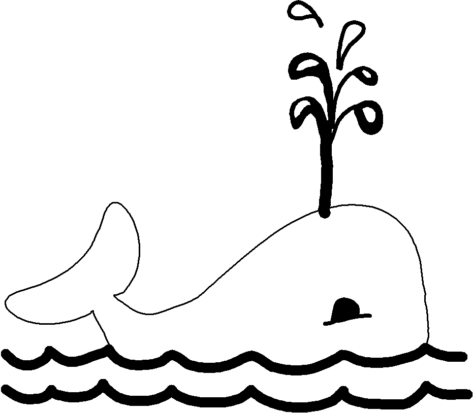 Раскраска: кит (Животные) #868 - Бесплатные раскраски для печати