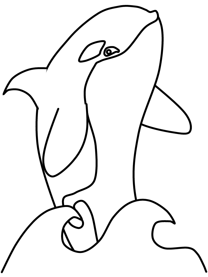 Раскраска: кит (Животные) #870 - Бесплатные раскраски для печати