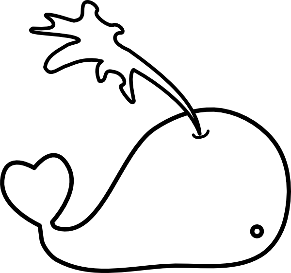 Раскраска: кит (Животные) #909 - Бесплатные раскраски для печати