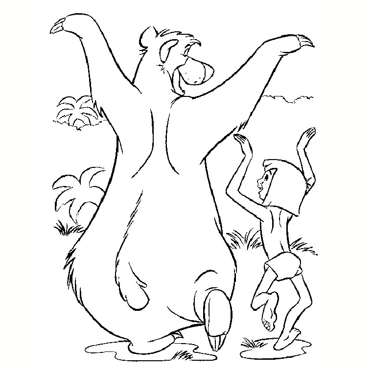 Раскраска: Дикие животные / джунгли (Животные) #21105 - Бесплатные раскраски для печати