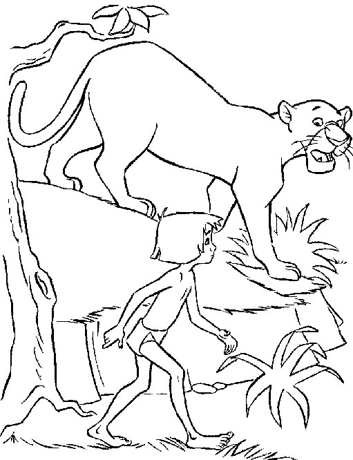 Раскраска: Дикие животные / джунгли (Животные) #21116 - Бесплатные раскраски для печати