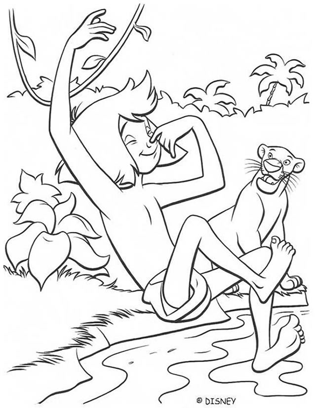 Раскраска: Дикие животные / джунгли (Животные) #21192 - Бесплатные раскраски для печати