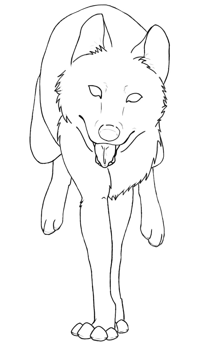 Раскраска: волк (Животные) #10478 - Бесплатные раскраски для печати