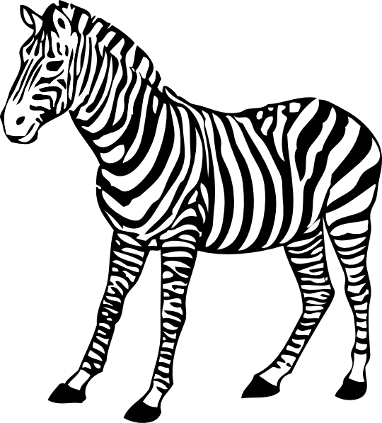 Раскраска: зебра (Животные) #12992 - Бесплатные раскраски для печати