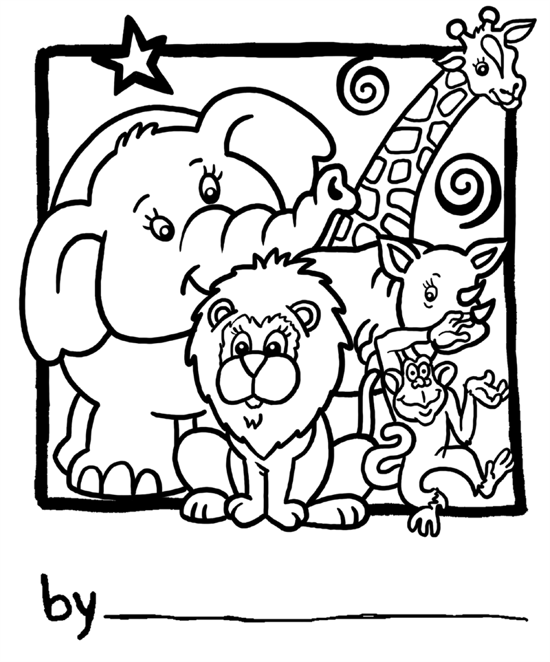 Раскраска: зоопарк (Животные) #12690 - Бесплатные раскраски для печати
