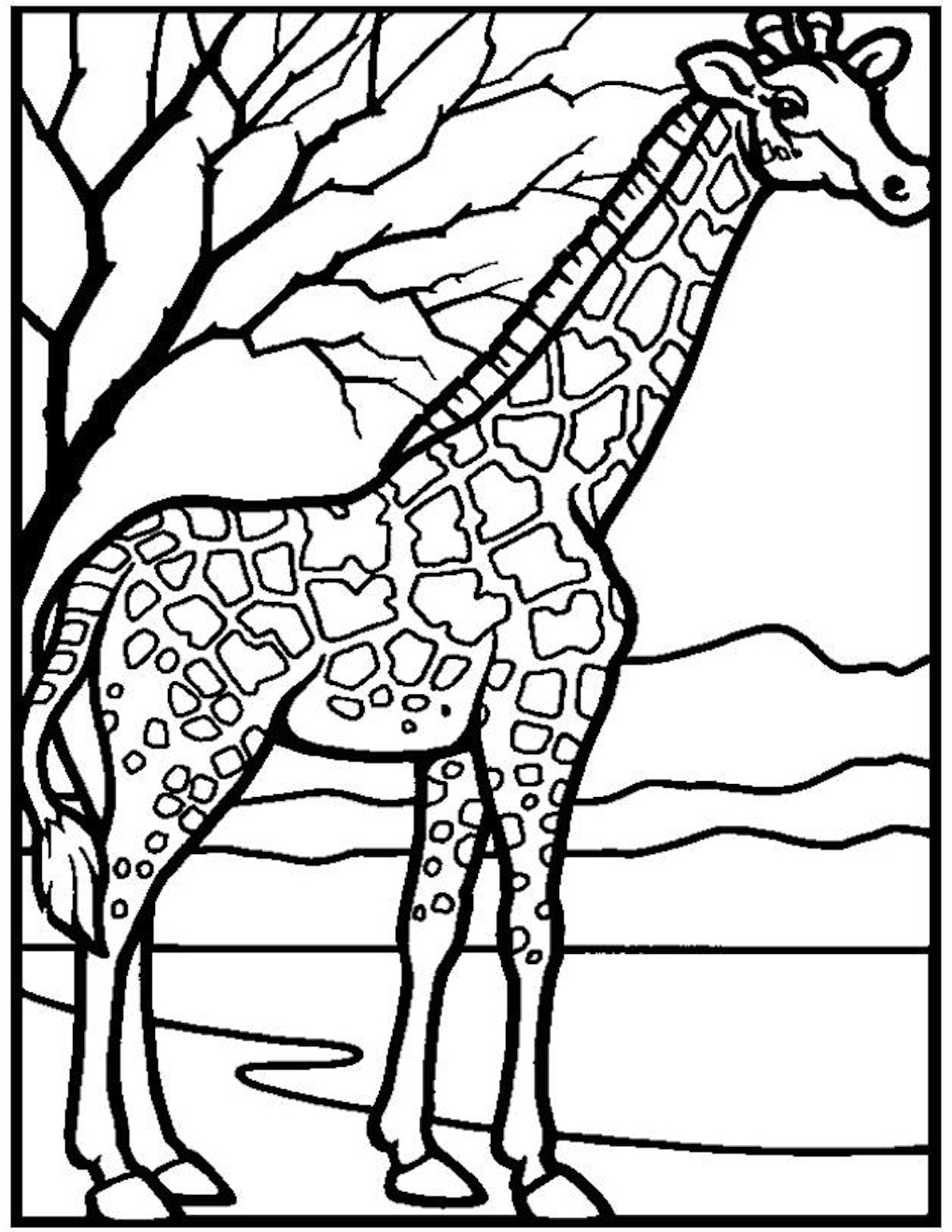 Раскраска: зоопарк (Животные) #12818 - Бесплатные раскраски для печати