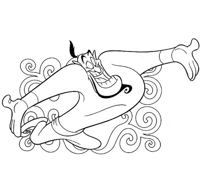 Раскраска: Aladdin (Анимационные фильмы) #127704 - Раскраски для печати