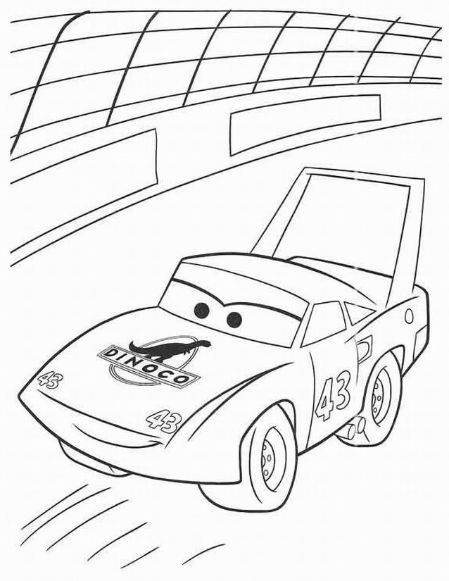 Раскраска: Баньоль (Автомобили) (Анимационные фильмы) #132524 - Бесплатные раскраски для печати