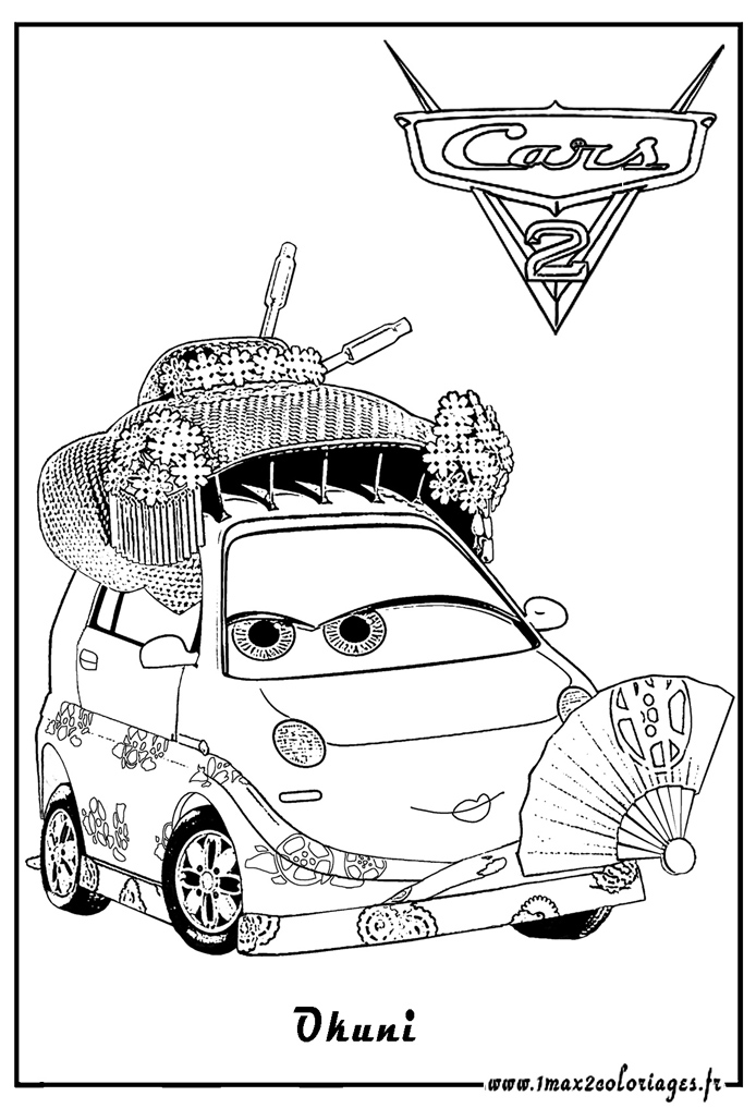 Раскраска: Баньоль (Автомобили) (Анимационные фильмы) #132554 - Бесплатные раскраски для печати