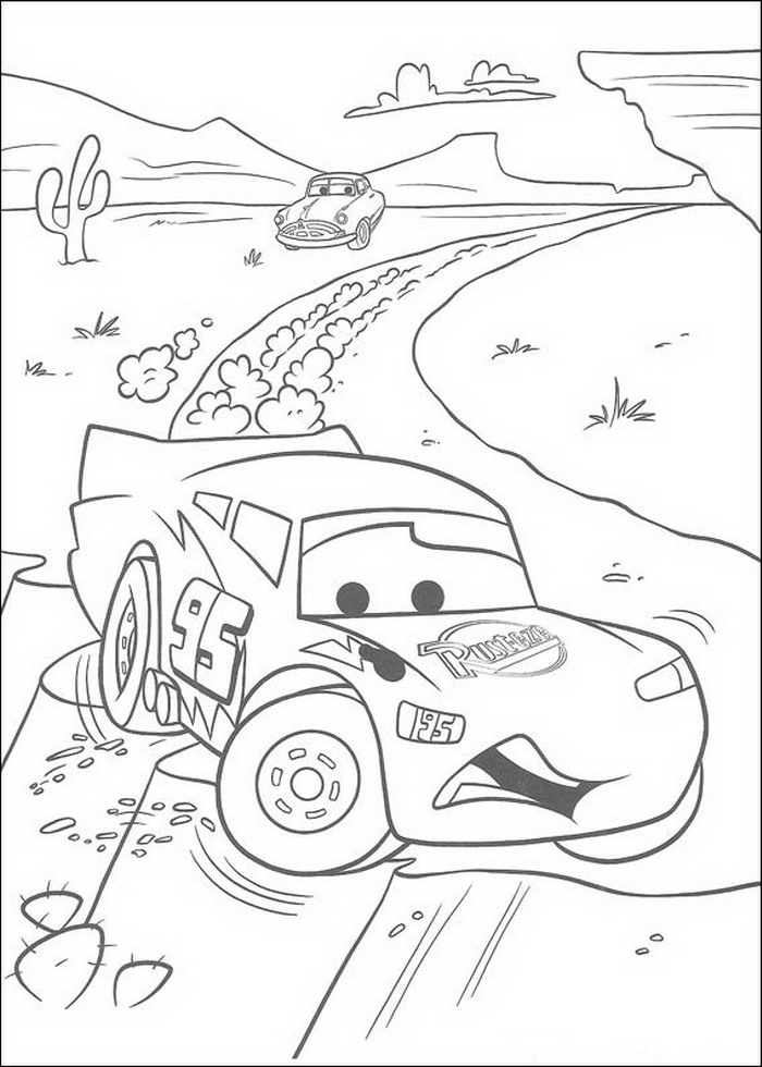 Раскраска: Баньоль (Автомобили) (Анимационные фильмы) #132595 - Бесплатные раскраски для печати