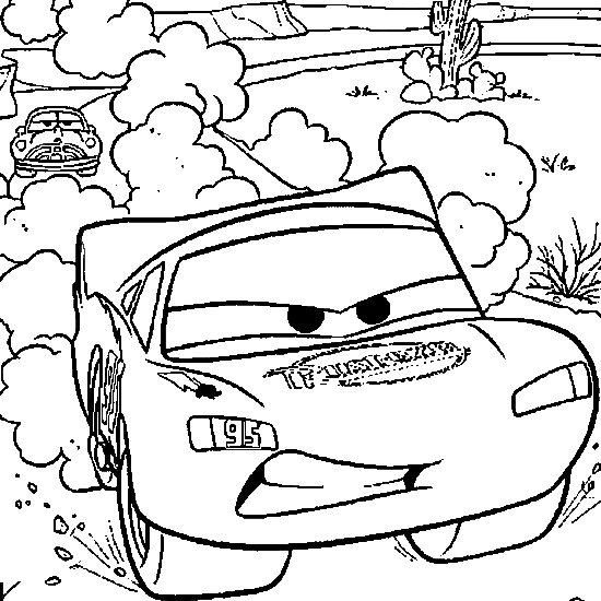 Раскраска: Баньоль (Автомобили) (Анимационные фильмы) #132617 - Бесплатные раскраски для печати