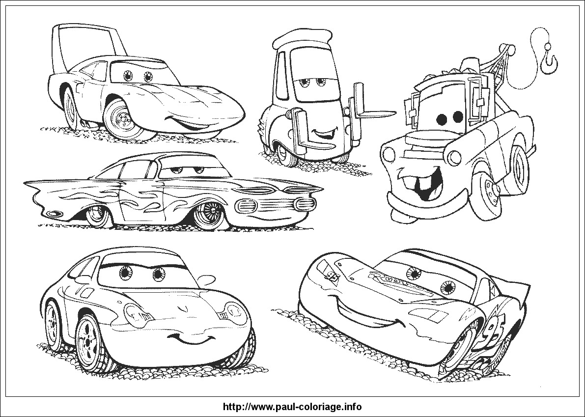 Раскраска: Баньоль (Автомобили) (Анимационные фильмы) #132671 - Бесплатные раскраски для печати