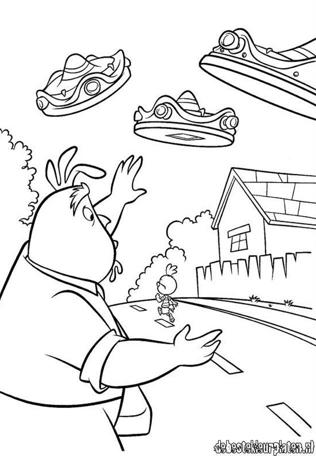 Раскраска: Маленький Цыпленок (Цыпленок Маленький) (Анимационные фильмы) #73204 - Бесплатные раскраски для печати