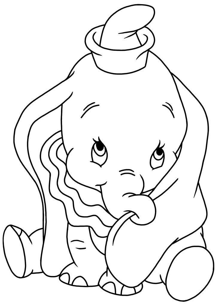 Раскраска: простофиля (Анимационные фильмы) #170560 - Бесплатные раскраски для печати