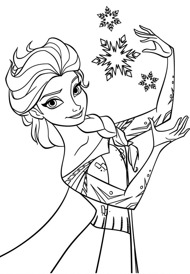 Раскраска: Снежная королева (Анимационные фильмы) #71684 - Бесплатные раскраски для печати