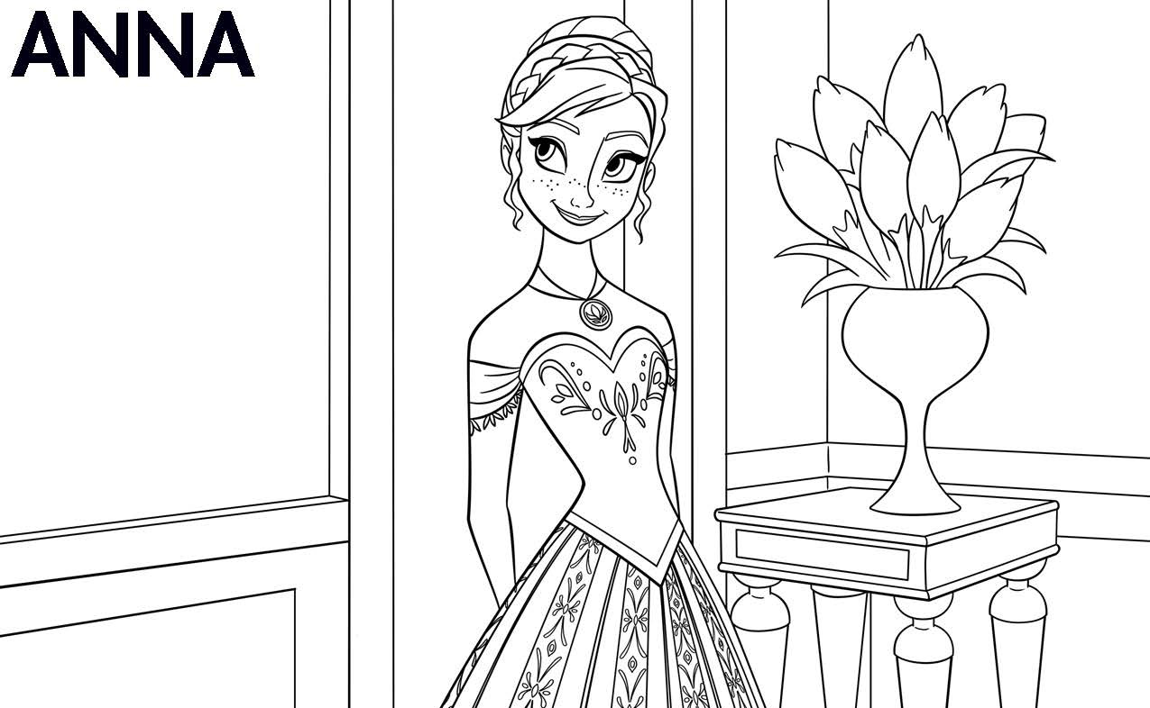 Раскраска: Снежная королева (Анимационные фильмы) #71700 - Бесплатные раскраски для печати