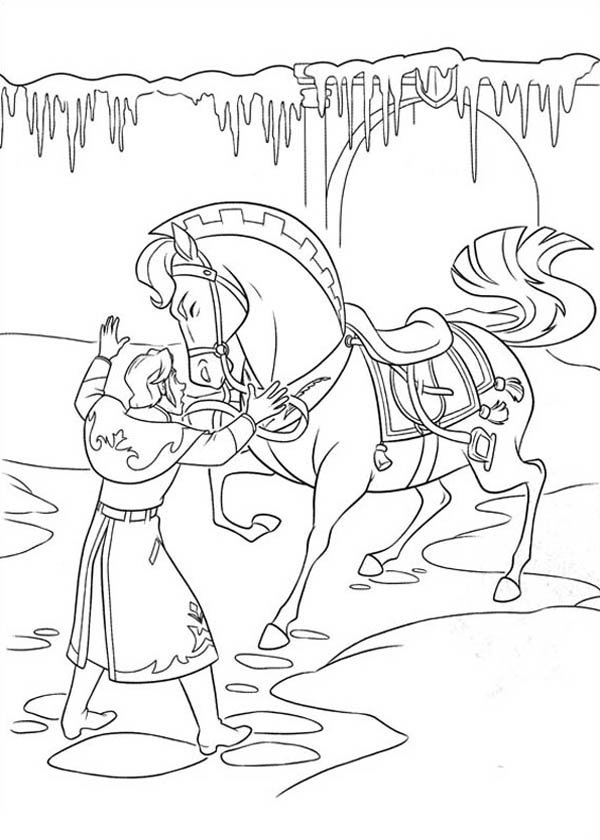 Раскраска: Снежная королева (Анимационные фильмы) #71741 - Бесплатные раскраски для печати