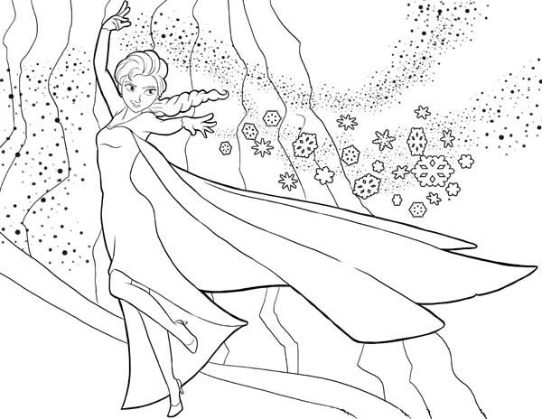 Раскраска: Снежная королева (Анимационные фильмы) #71773 - Бесплатные раскраски для печати