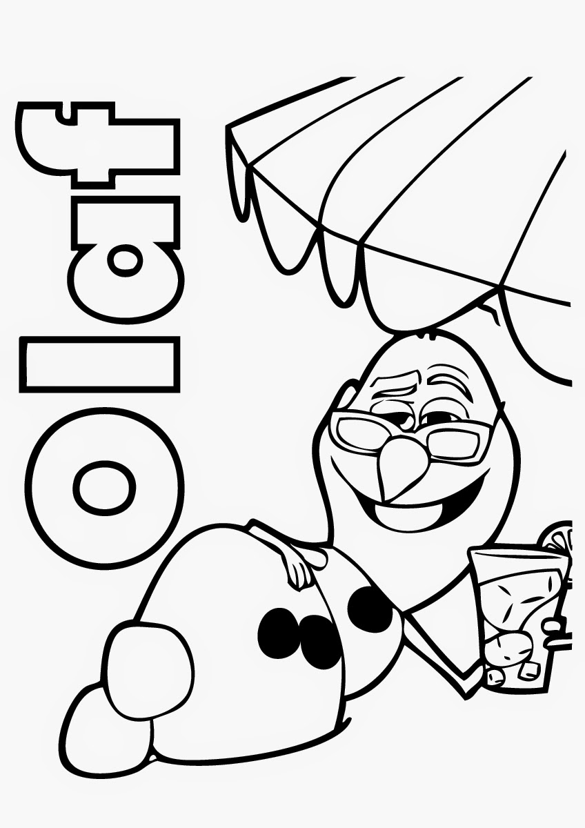 Раскраска: Olaf (Анимационные фильмы) #170209 - Бесплатные раскраски для печати