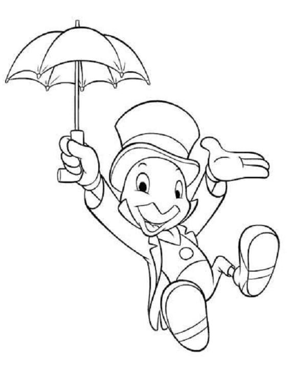 Раскраска: Пиноккио (Анимационные фильмы) #132293 - Бесплатные раскраски для печати