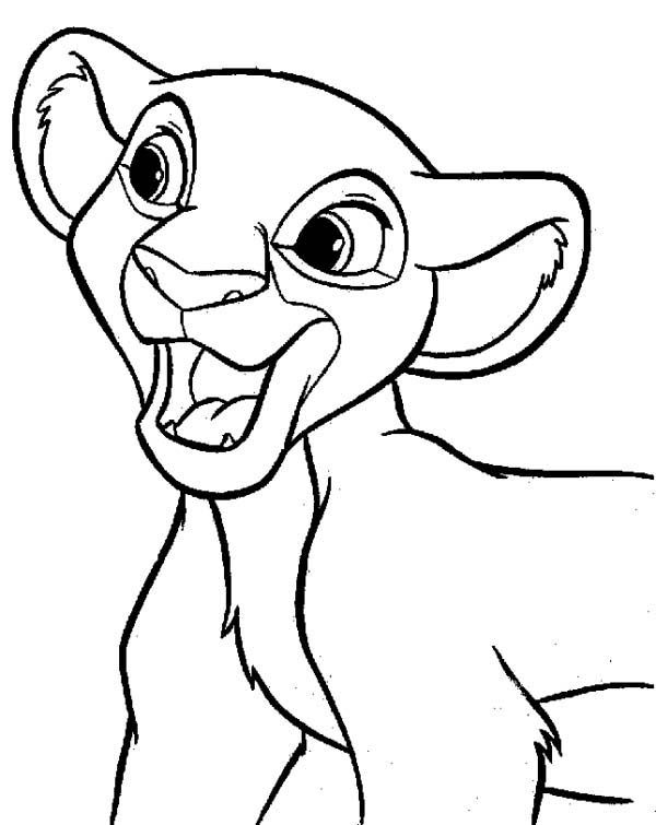 Раскраска: Simba (Анимационные фильмы) #170044 - Бесплатные раскраски для печати