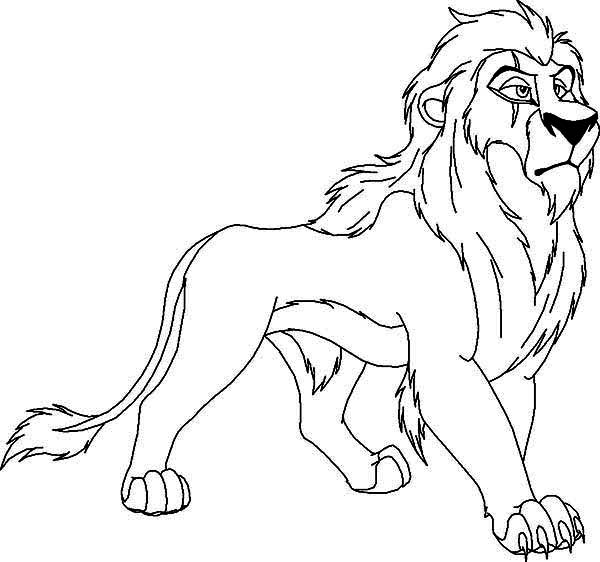 Раскраска: Король Лев (Анимационные фильмы) #73874 - Бесплатные раскраски для печати