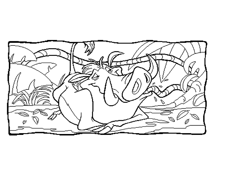 Раскраска: Король Лев (Анимационные фильмы) #73893 - Бесплатные раскраски для печати