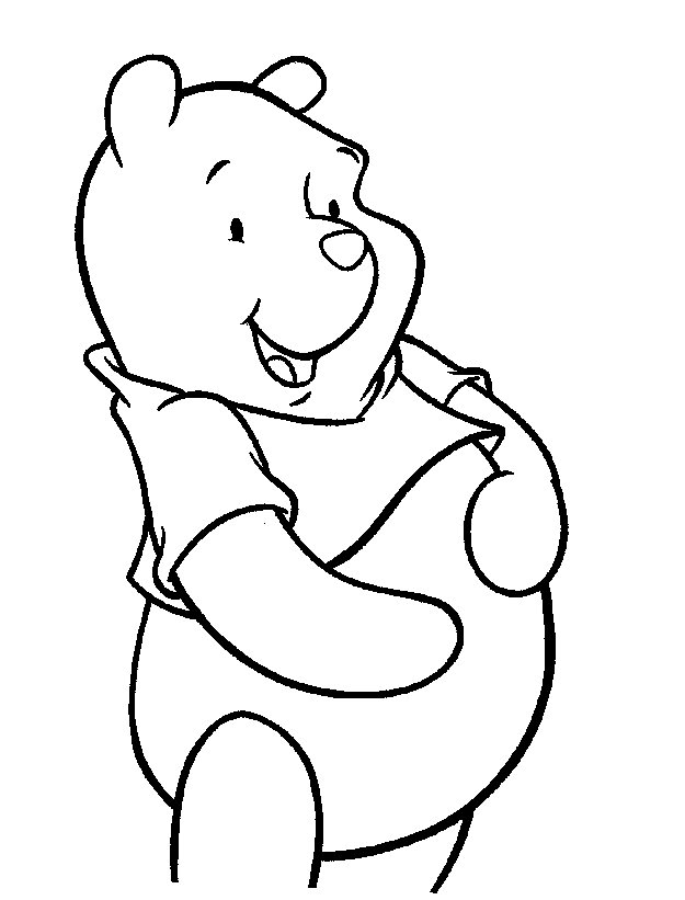 Раскраска: Винни-Пух (Анимационные фильмы) #28720 - Бесплатные раскраски для печати