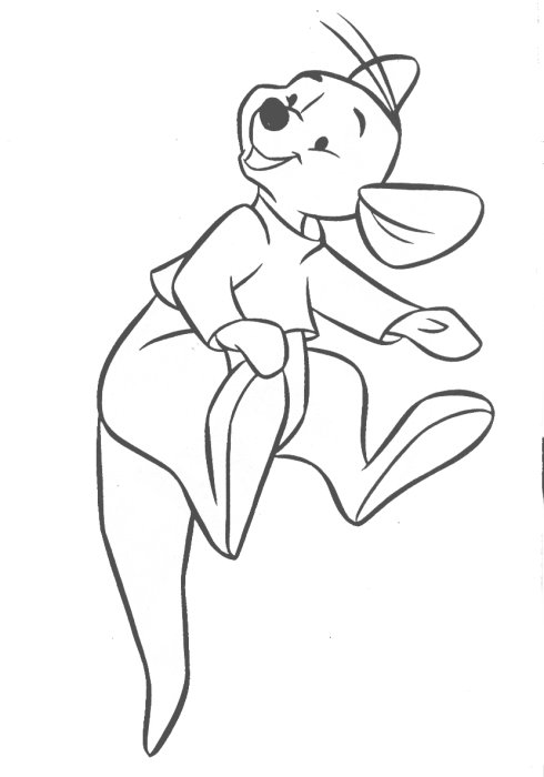 Раскраска: Винни-Пух (Анимационные фильмы) #28889 - Бесплатные раскраски для печати