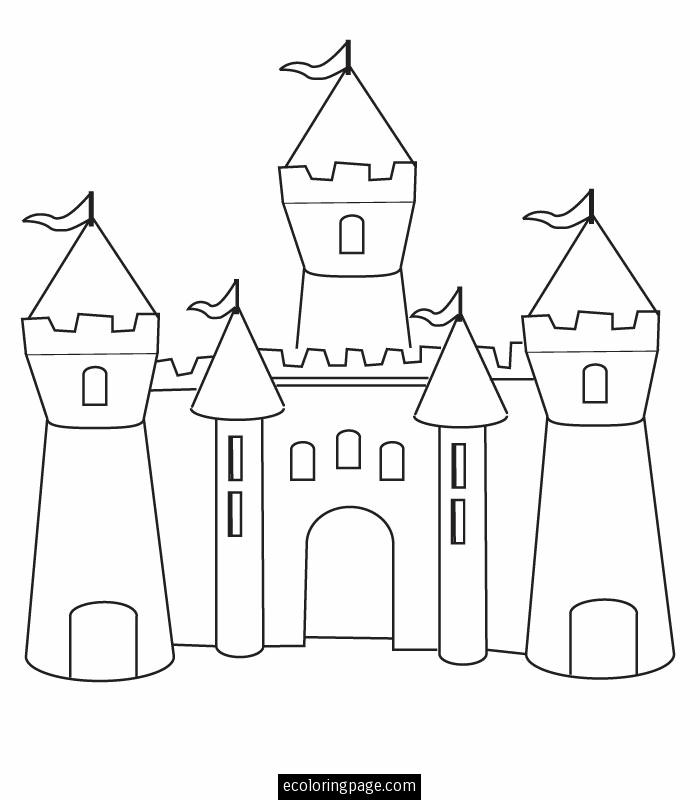 Раскраска: Замок (Здания и Архитектура) #62224 - Бесплатные раскраски для печати