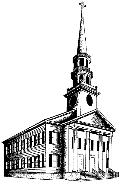Раскраска: церковь (Здания и Архитектура) #64341 - Бесплатные раскраски для печати