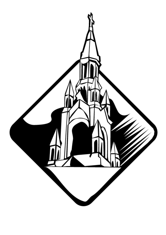 Раскраска: церковь (Здания и Архитектура) #64369 - Бесплатные раскраски для печати