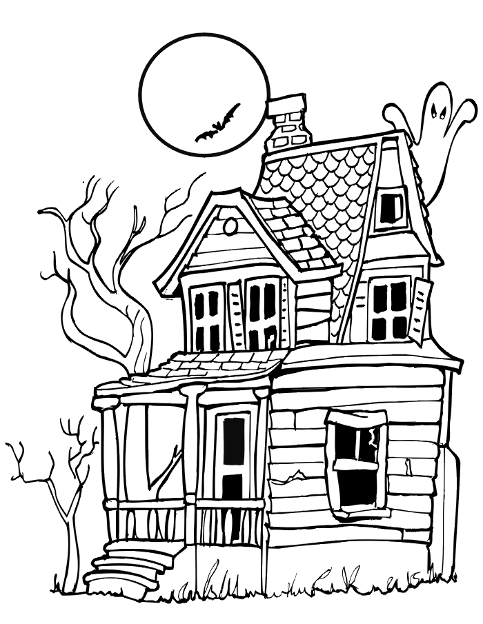 Раскраска: дом (Здания и Архитектура) #64643 - Бесплатные раскраски для печати