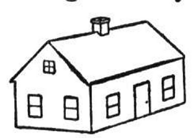 Раскраска: дом (Здания и Архитектура) #64682 - Бесплатные раскраски для печати